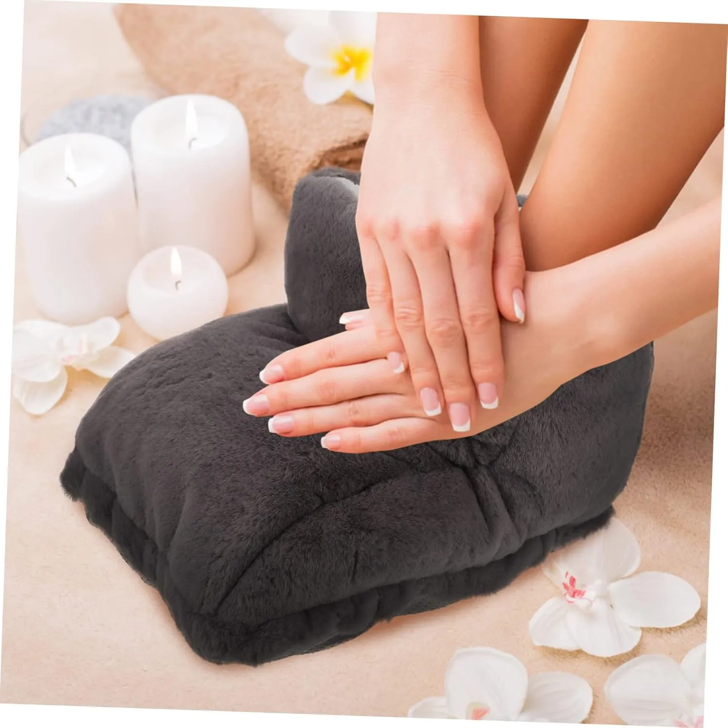 1 Set Electric Shoes Foot Heating Pad USB Electric Heated Slippers Shoes Heating Pad Heated Feet Warmers