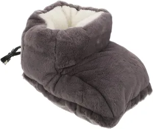 1 Set Electric Shoes Foot Heating Pad USB Electric Heated Slippers Shoes Heating Pad Heated Feet Warmers