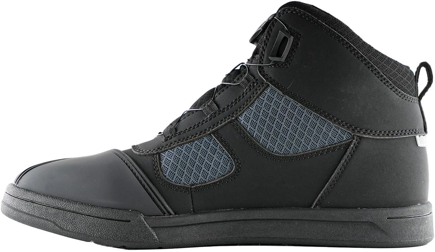 1Storm Men's Motorcycle Boots Rider Racing Black Hiking Trekking Outdoor Boots