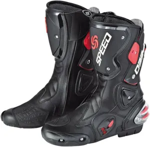 1Storm NEW Men's Motocross Motorcycle Racing Boots Black US 9.5 EU 43 UK 8.5