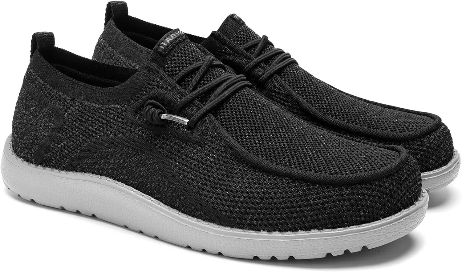 1TAZERO Wide-Shoes for Men-Slip on Walking-Loafers Casual-Shoes - Wide Width Comfortable Orthopedic Shoes for Men with Arch Support for Plantar Fasciitis