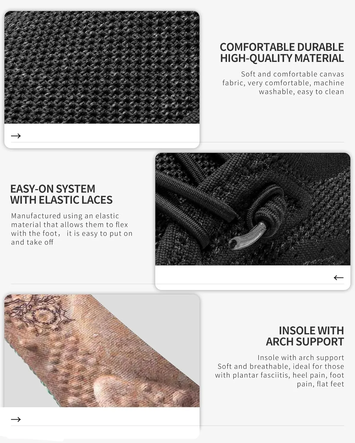1TAZERO Wide-Shoes for Men-Slip on Walking-Loafers Casual-Shoes - Wide Width Comfortable Orthopedic Shoes for Men with Arch Support for Plantar Fasciitis
