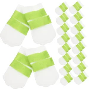 20pcs Dog Boots for Paw Protection Breathable Dog Shoes Non Slip Outdoor Booties Comfortable Fit for Walking Running Hiking S