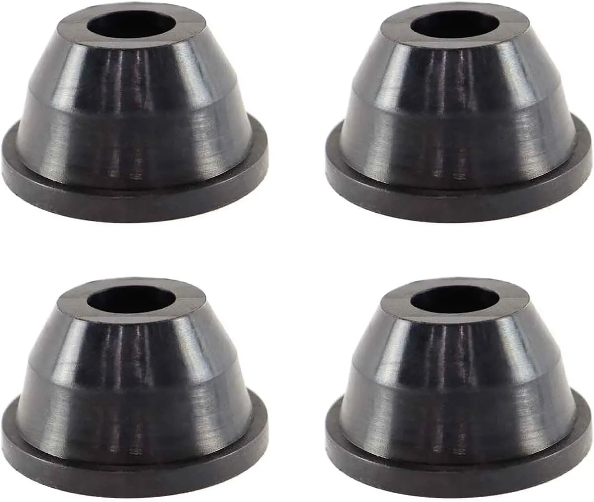 4Pcs Tubular Control A-Arm Ball Joint Boots Compatible with Fo-rd Mustang II - Ball Joint Boots Replacement