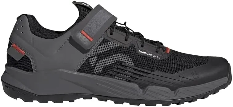 adidas Mens 5.10 Trailcross Clip-in Cycling Cycling Sneakers Shoes - Black