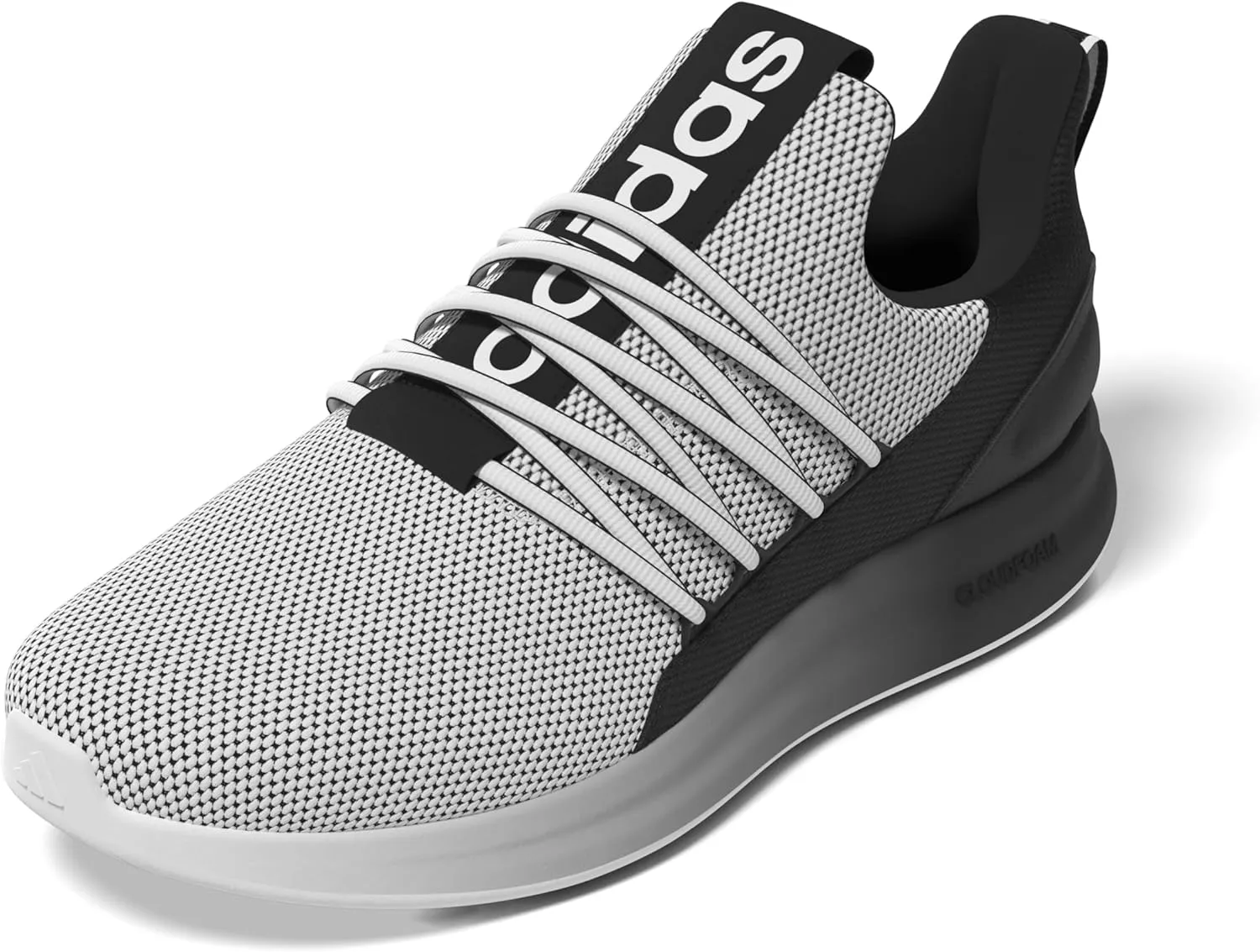 adidas Mens Lite Racer Adapt 7.0 Slip On Sneakers Shoes Casual - Black