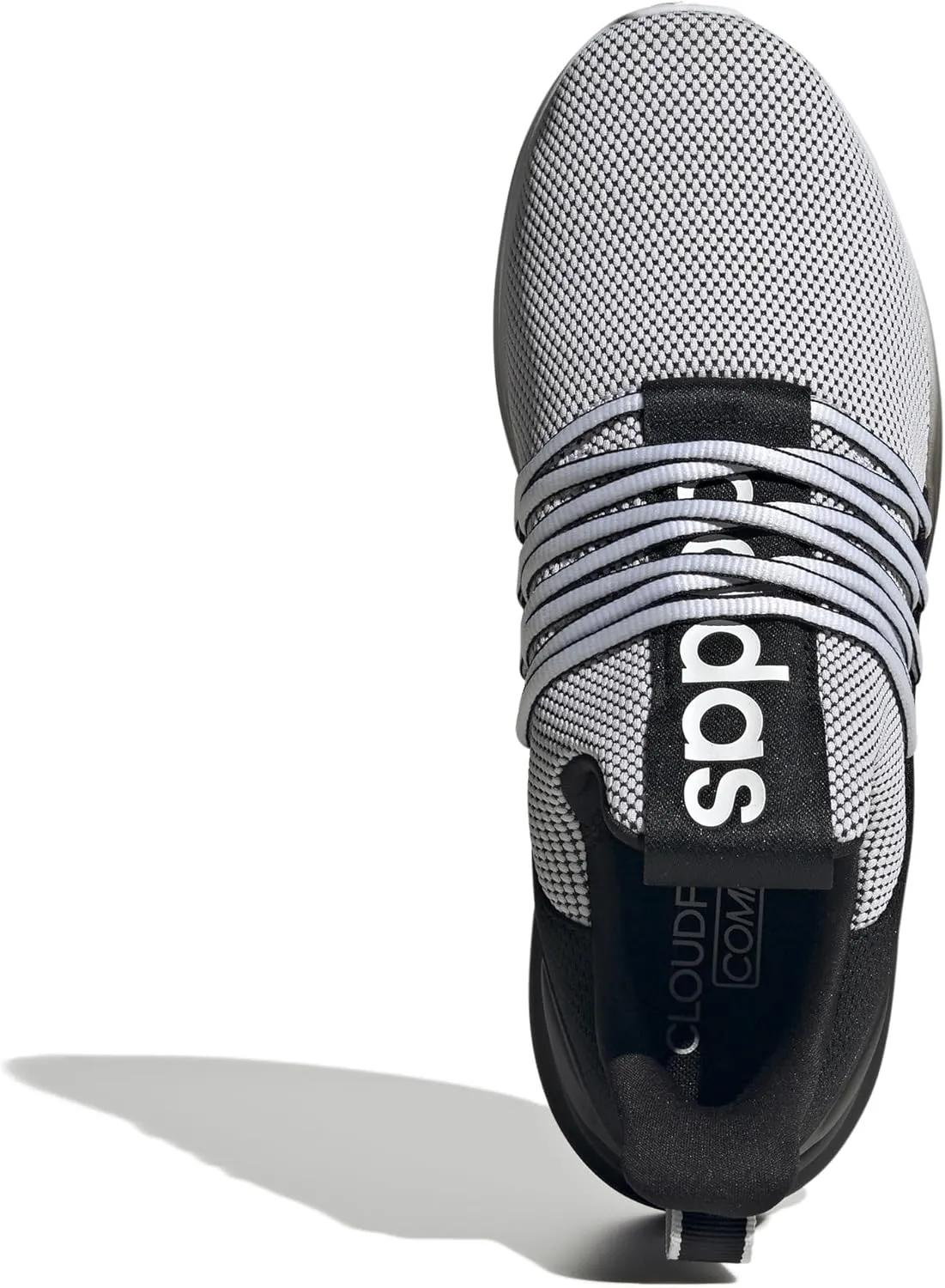 adidas Mens Lite Racer Adapt 7.0 Slip On Sneakers Shoes Casual - Black