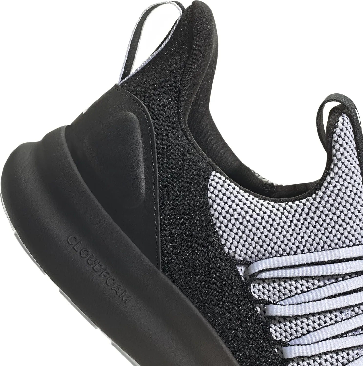 adidas Mens Lite Racer Adapt 7.0 Slip On Sneakers Shoes Casual - Black