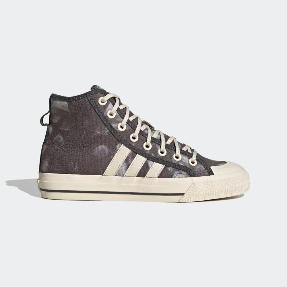 adidas Mens Nizza Hi Rf High Sneakers Shoes Casual - Red