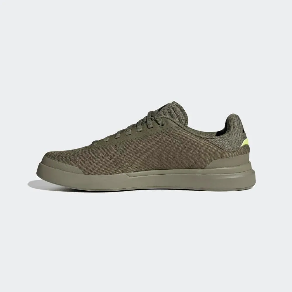 adidas Mens Sleuth DLX Canvas Lace Up Cycling Sneakers Shoes - Green