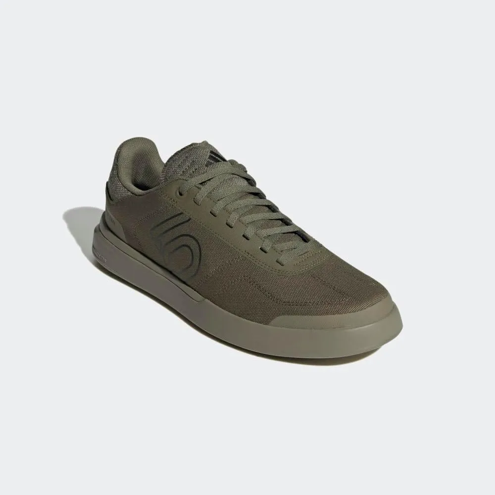 adidas Mens Sleuth DLX Canvas Lace Up Cycling Sneakers Shoes - Green