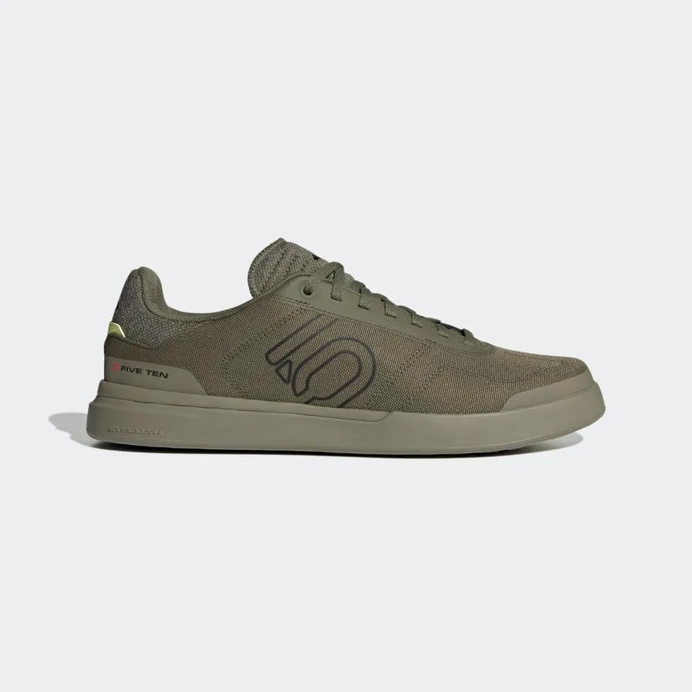 adidas Mens Sleuth DLX Canvas Lace Up Cycling Sneakers Shoes - Green
