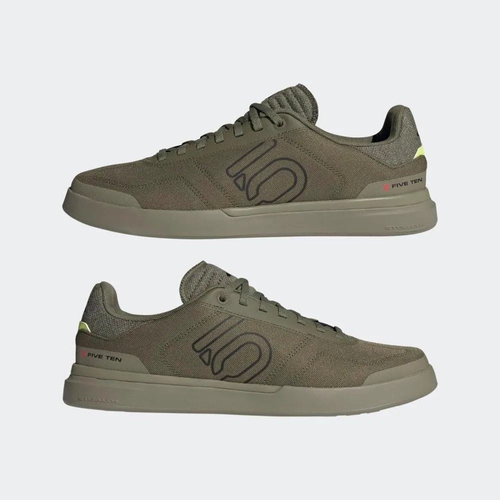 adidas Mens Sleuth DLX Canvas Lace Up Cycling Sneakers Shoes - Green