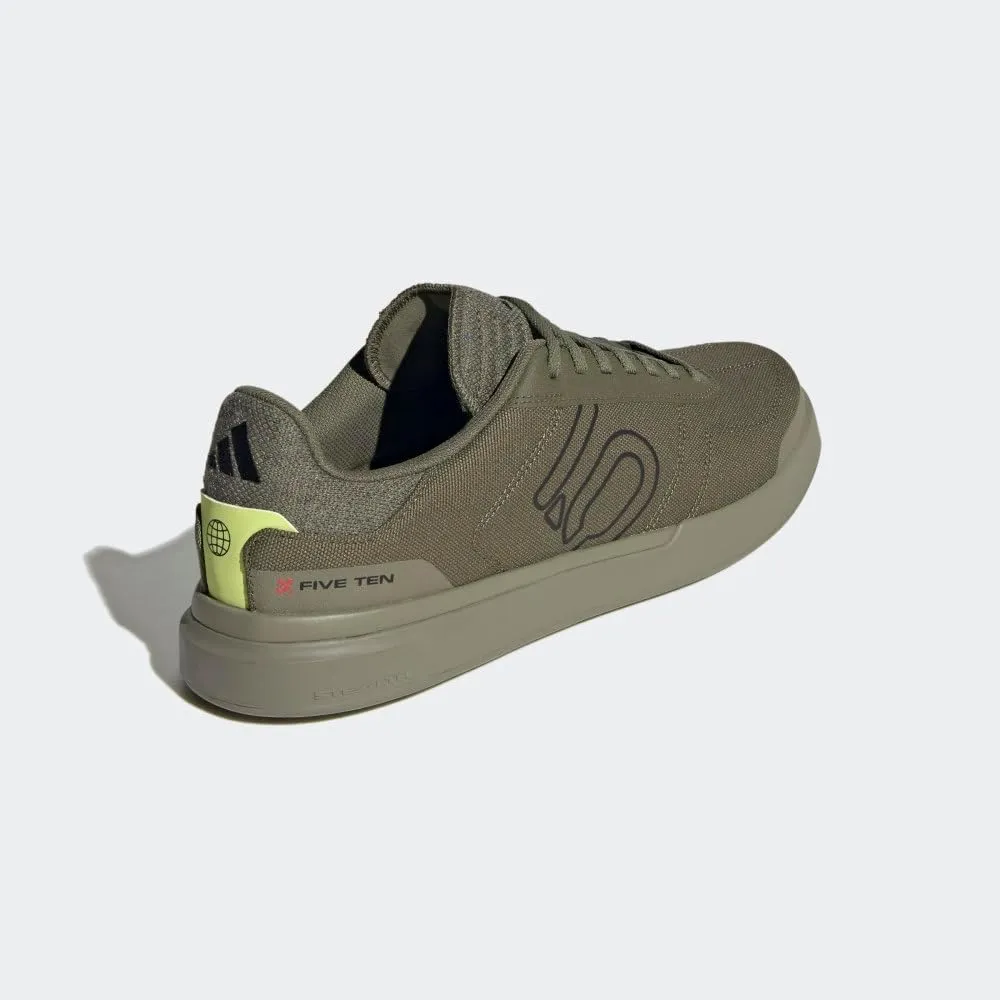 adidas Mens Sleuth DLX Canvas Lace Up Cycling Sneakers Shoes - Green
