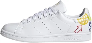 adidas Originals womens Stan Smith Sneaker, White/Halo Ivory/White, 8.5 US