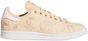 adidas Originals Women's Stan Smith W Low Shoes, Casual Sneakers, Cloud White/Purple Tint/Matte Gold, 8