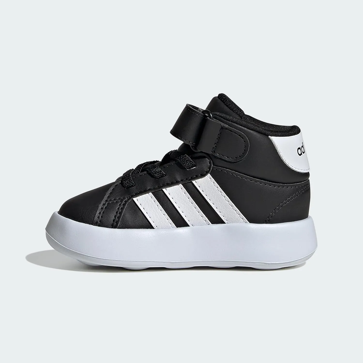 adidas Unisex-Child Grand Court Mid Top Sneaker
