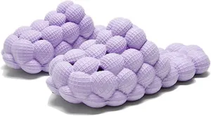 Afellicy Massage Bubble Slides for Women and Men,Funny Golf Spa Slippers Indoor and Outdoor Non-Slip Bath Shower Shoes Bedroom House Gym Basketball Slides Pillow Sandals Breathe Slipper