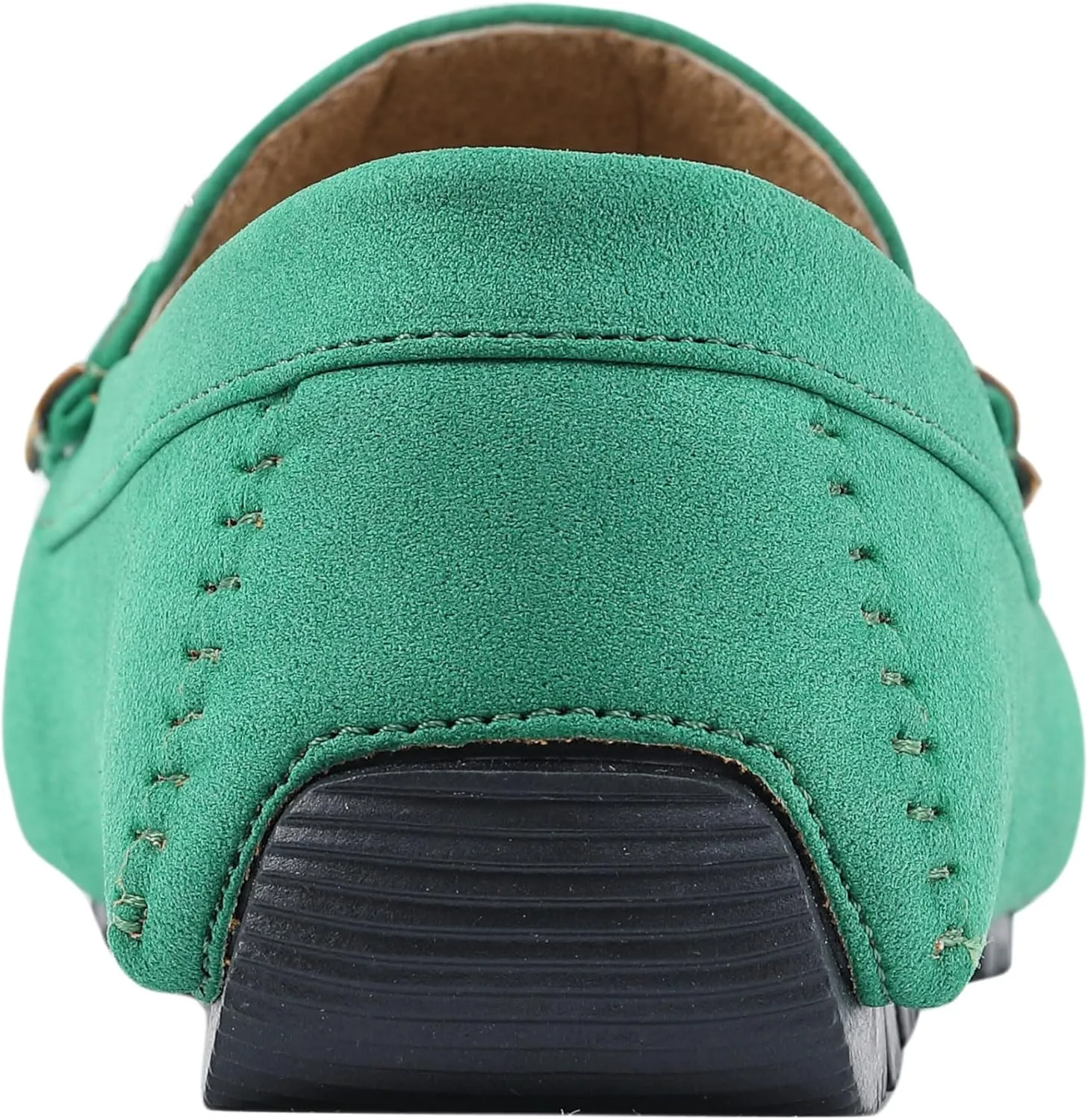 Amali Driving Moccasins, Faux Leather with Enamel Horse-Bit Ornament & Soft Lining, Comfortable & Stylish Mens Dress Loafers for Everyday Wear