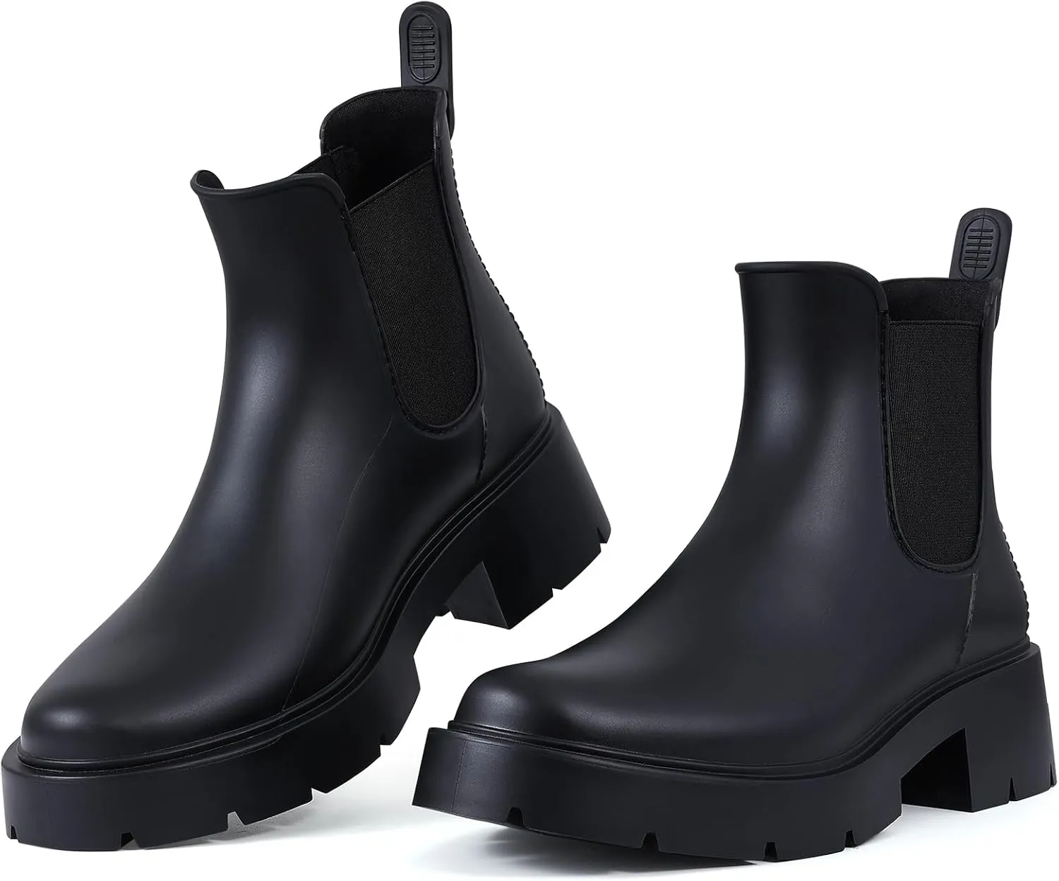 Asgard Women's Ankle Rain Boots Waterproof Chelsea Boots