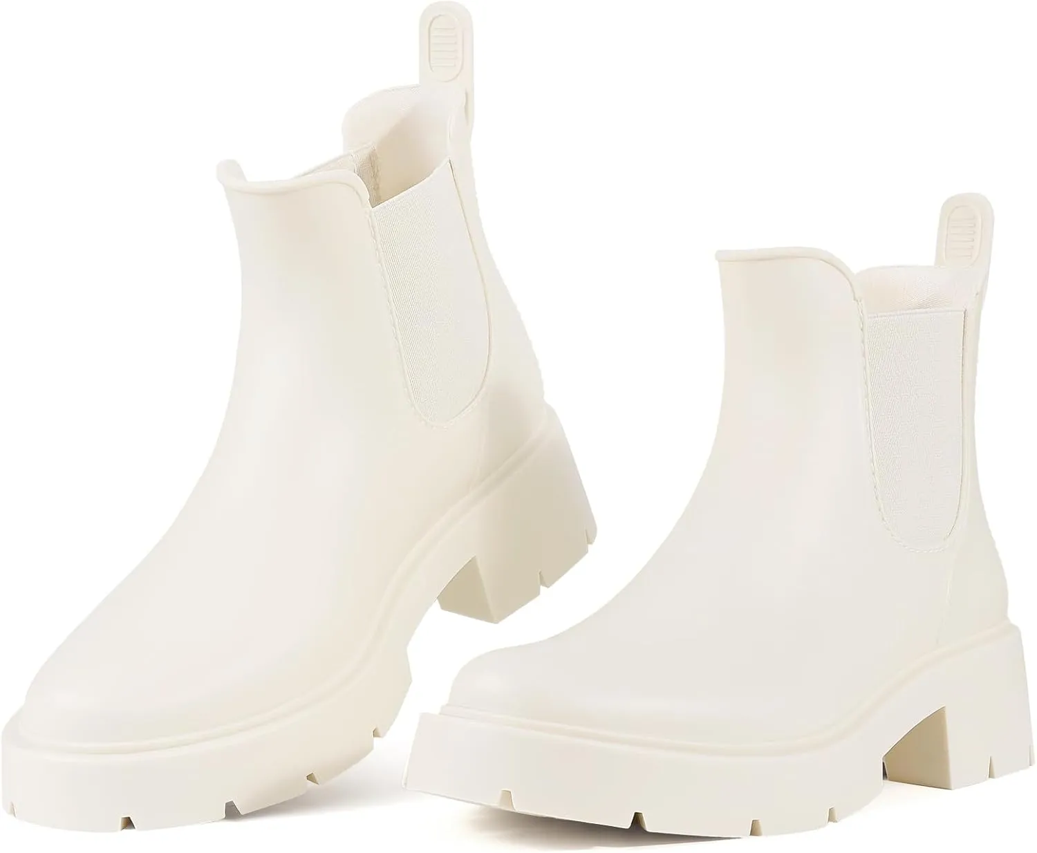 Asgard Women's Ankle Rain Boots Waterproof Chelsea Boots