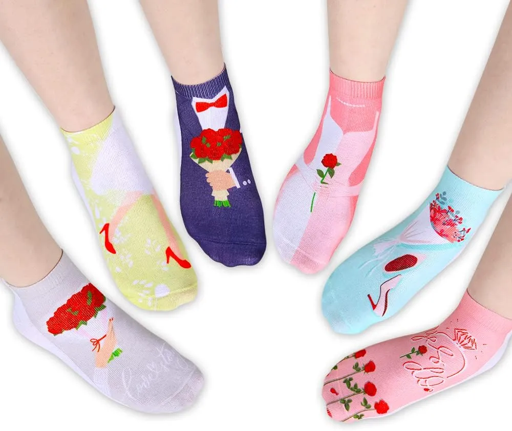 Benefeet Sox Cute Ankle Socks for Girls Funny Sloth Unicorn Llama Socks for Womens Novelty 3D Print Pattern Summer Sock
