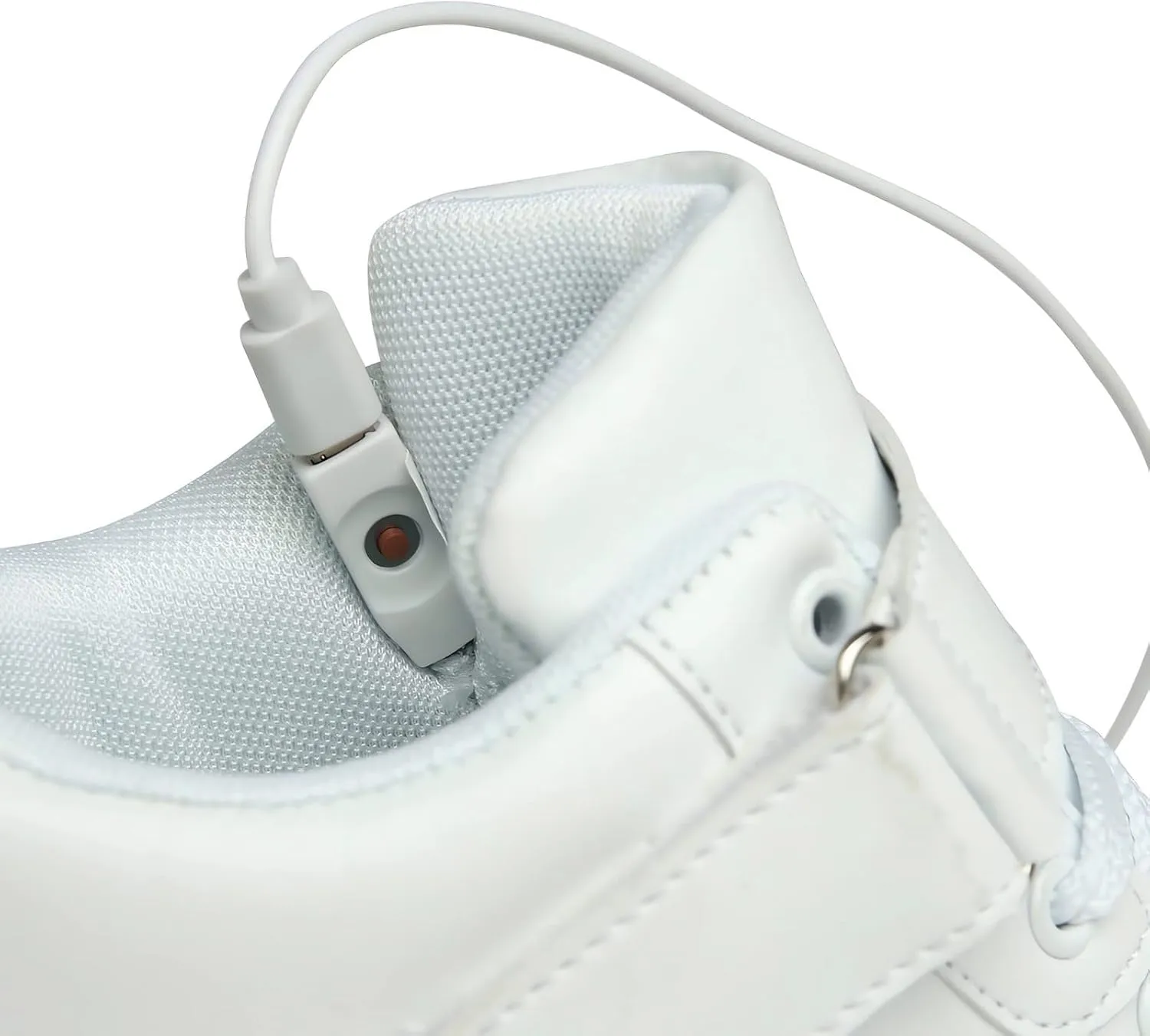 Big Kids Adult Light Up Trainers Luminous Sneakers Boys Girls USB Charging Led High Top Flashing Shoes Xmas