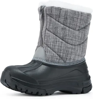 BMCiTYBM Toddler Snow Boots Boys Girls Winter Warm Shoes High Top Outdoor Sneakers for Cold Weather