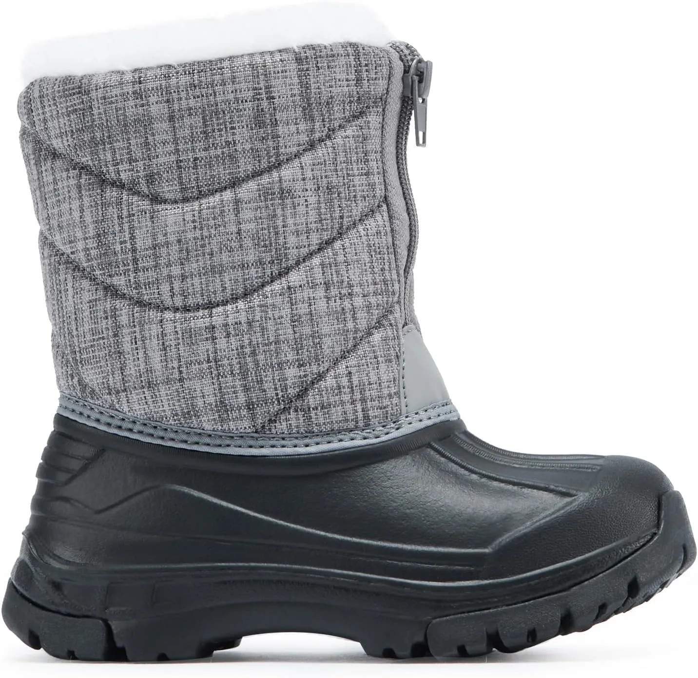 BMCiTYBM Toddler Snow Boots Boys Girls Winter Warm Shoes High Top Outdoor Sneakers for Cold Weather
