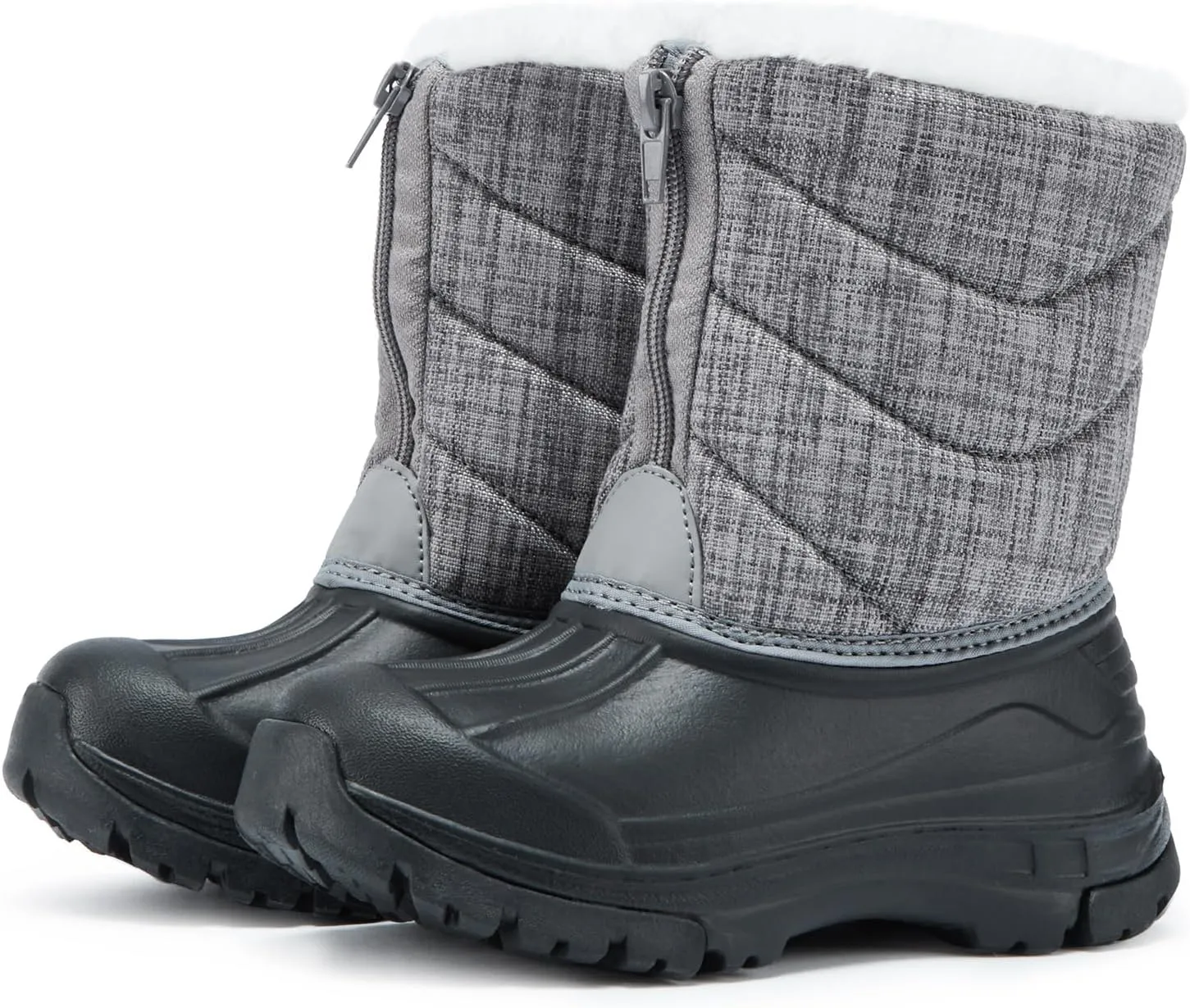 BMCiTYBM Toddler Snow Boots Boys Girls Winter Warm Shoes High Top Outdoor Sneakers for Cold Weather
