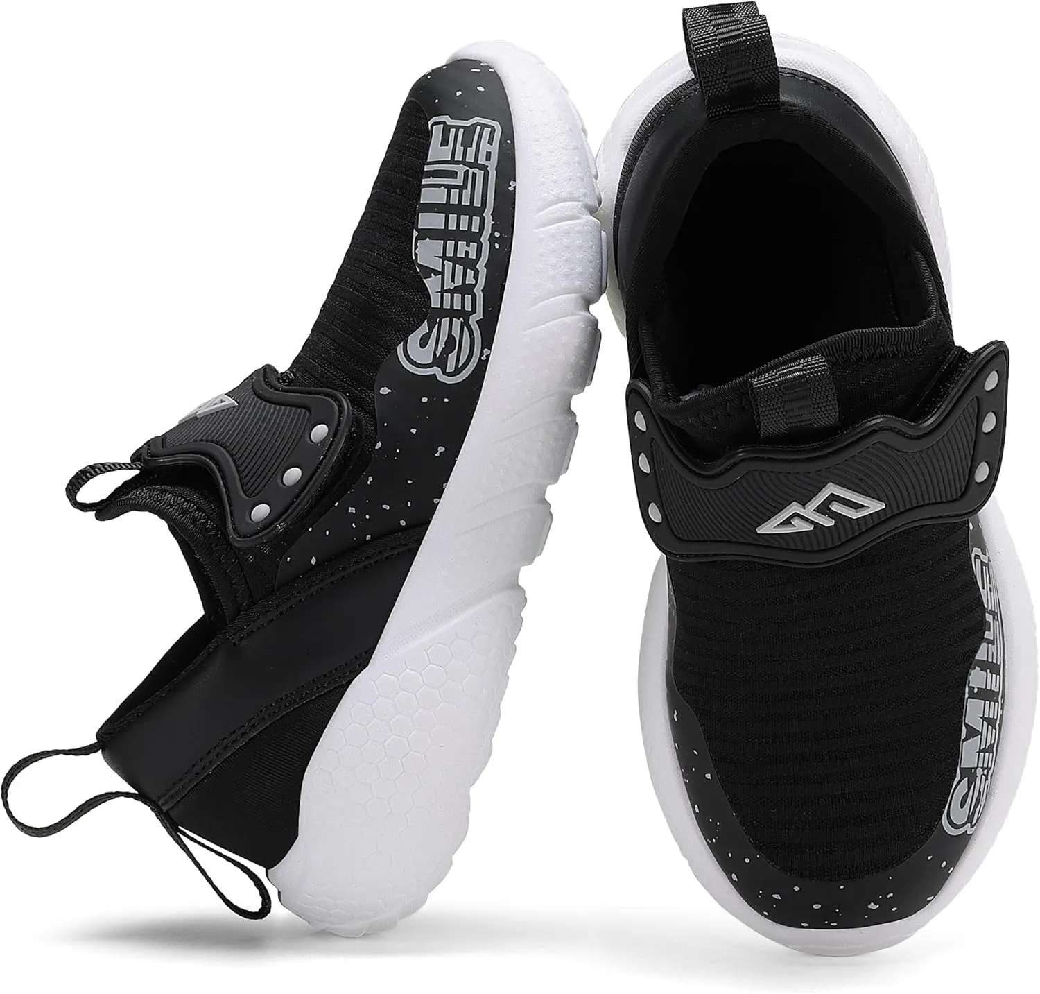 Boys Girls Lightweight Breathable Running Sneakers - Non Slip Athletic Tennis Shoes for Kids - Fashion Sport Walking Cushion Comfortt