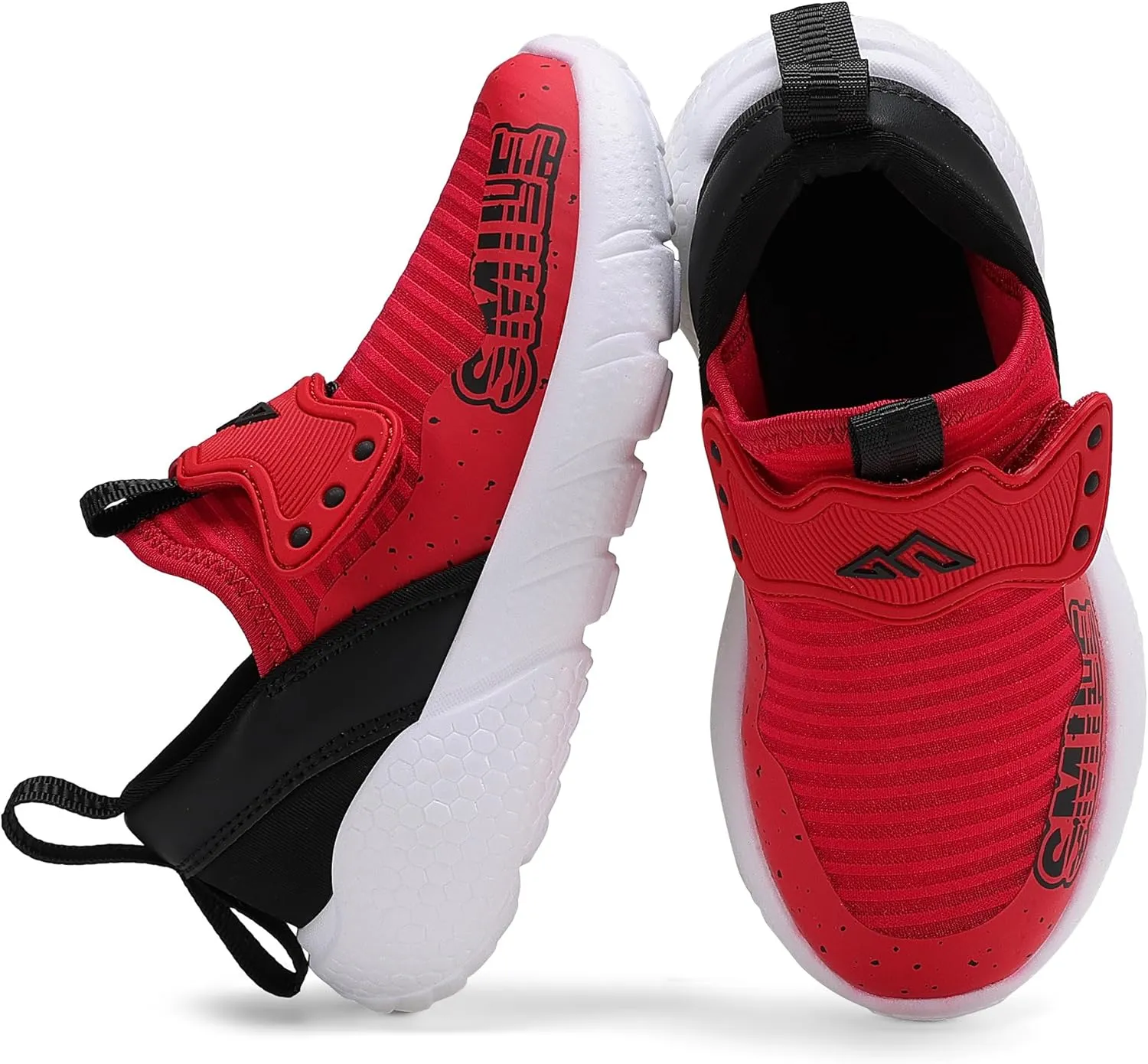 Boys Girls Lightweight Breathable Running Sneakers - Non Slip Athletic Tennis Shoes for Kids - Fashion Sport Walking Cushion Comfortt