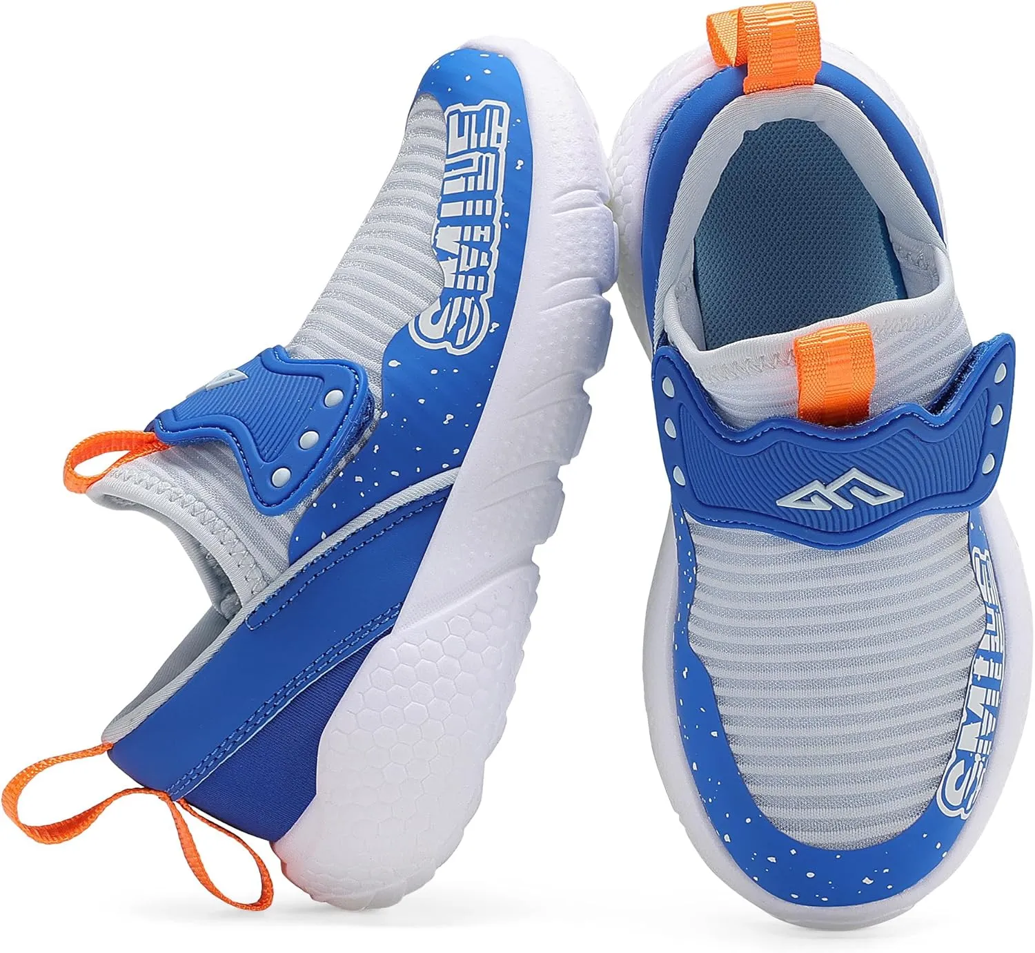 Boys Girls Lightweight Breathable Running Sneakers - Non Slip Athletic Tennis Shoes for Kids - Fashion Sport Walking Cushion Comfortt