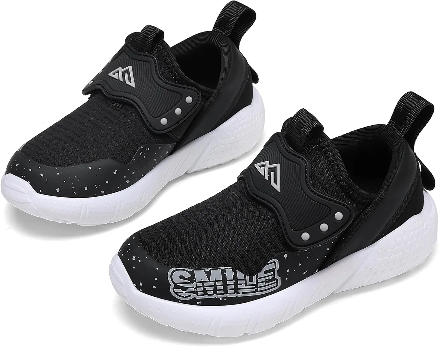 Boys Girls Lightweight Breathable Running Sneakers - Non Slip Athletic Tennis Shoes for Kids - Fashion Sport Walking Cushion Comfortt