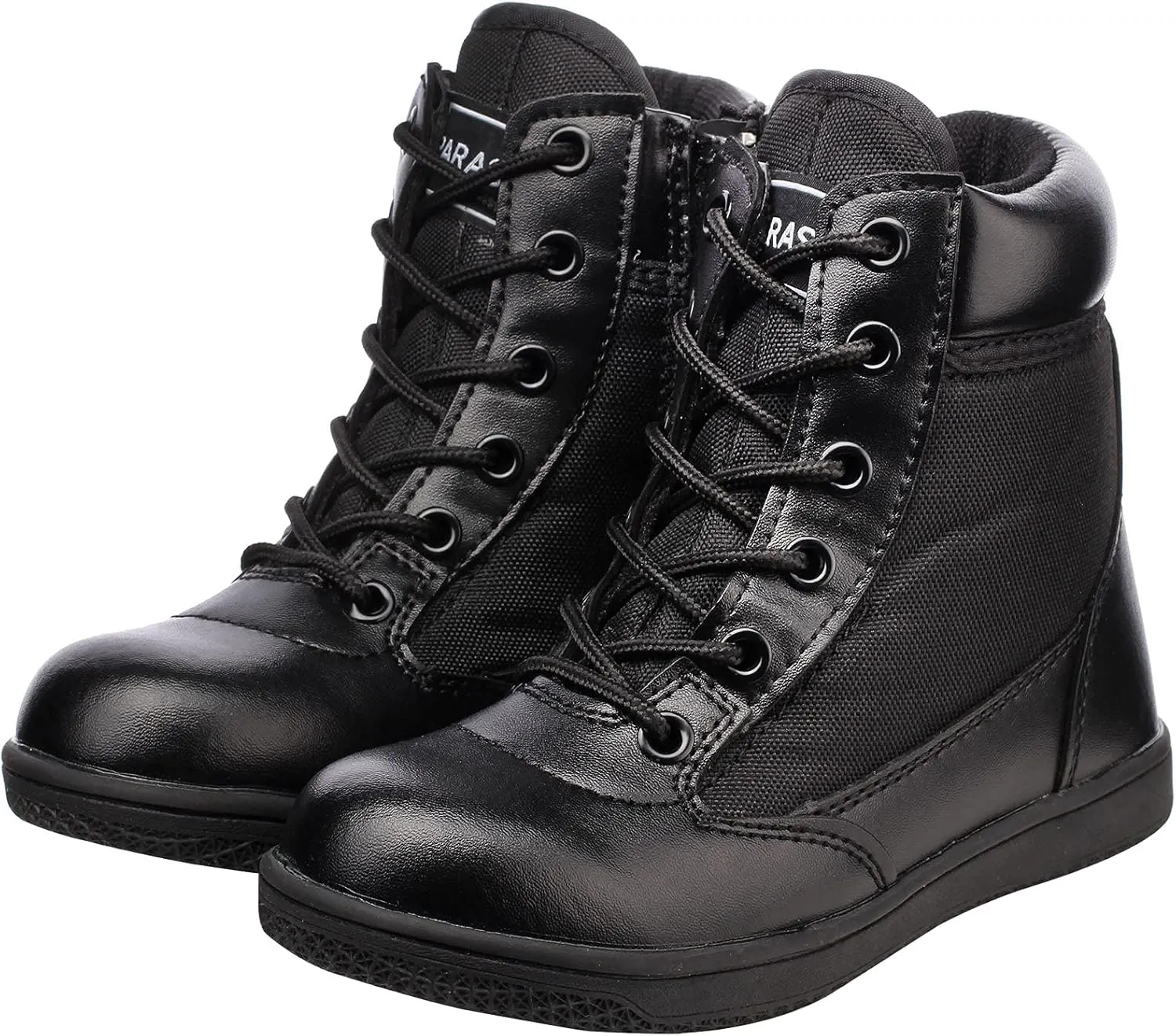 Boys Girls Outdoor Ankle Hiking Boots Trekking Walking Shoes Military Work Combat Jungle Boots