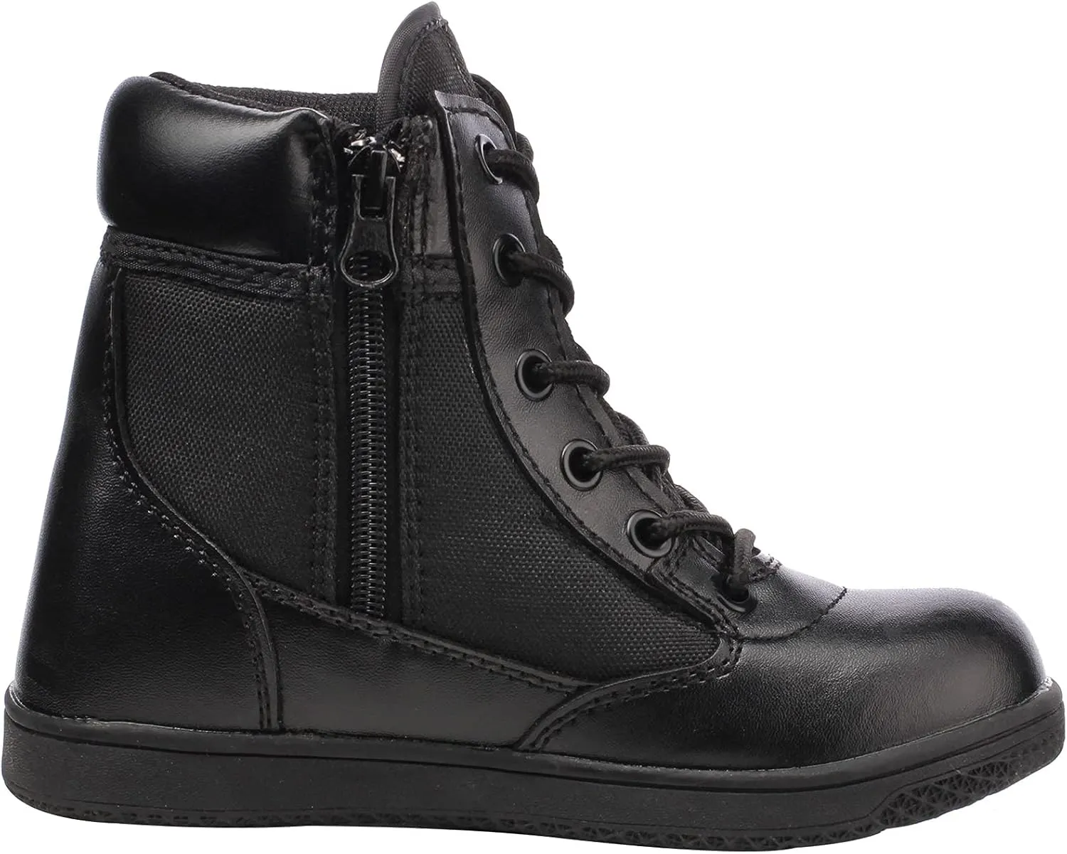 Boys Girls Outdoor Ankle Hiking Boots Trekking Walking Shoes Military Work Combat Jungle Boots
