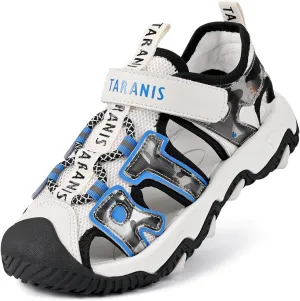 Boys Girls Sandals Camouflage Kids Sports Sandals Closed Toe Athletic Hiking Outdoor Water Shoes