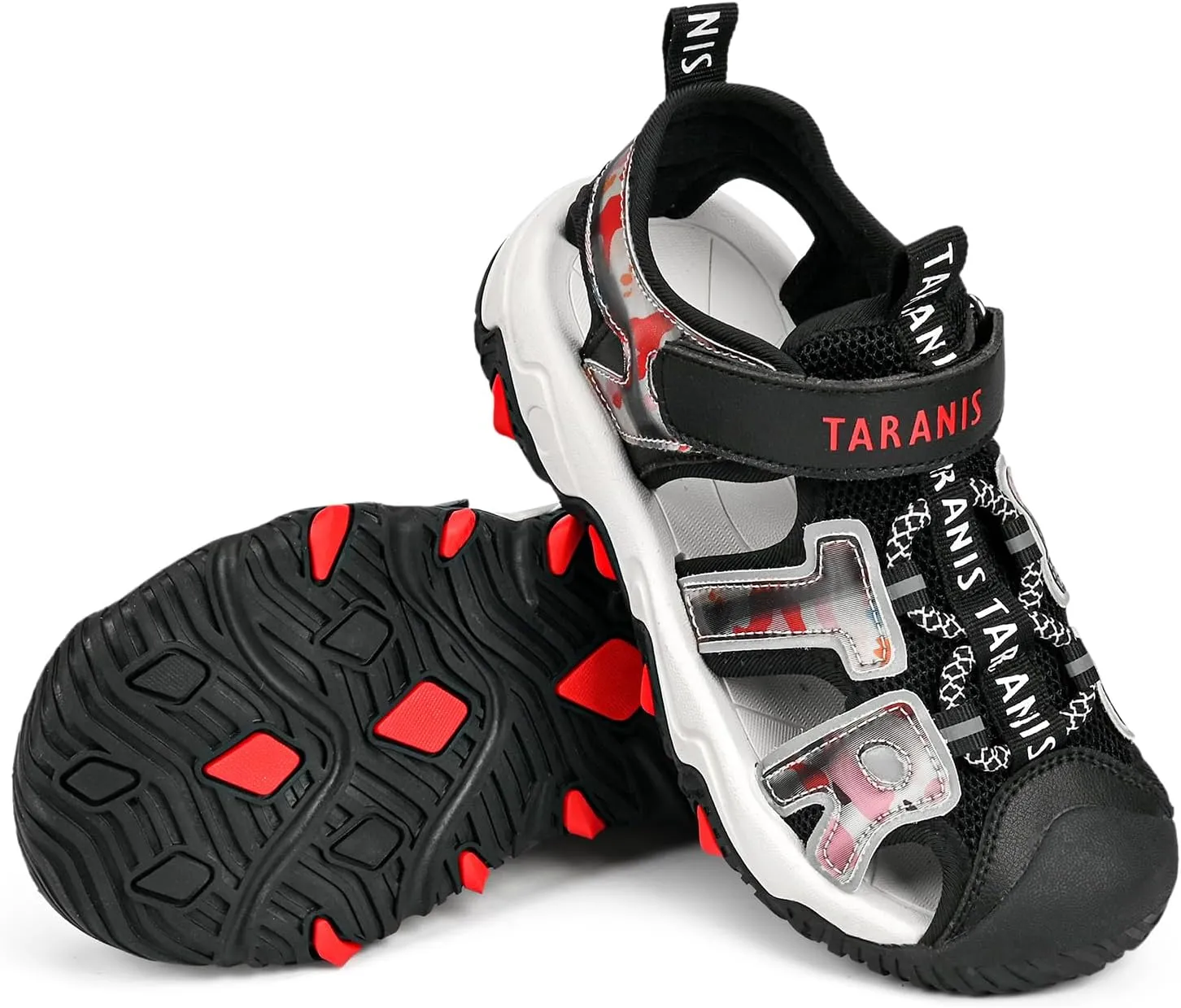 Boys Girls Sandals Camouflage Kids Sports Sandals Closed Toe Athletic Hiking Outdoor Water Shoes