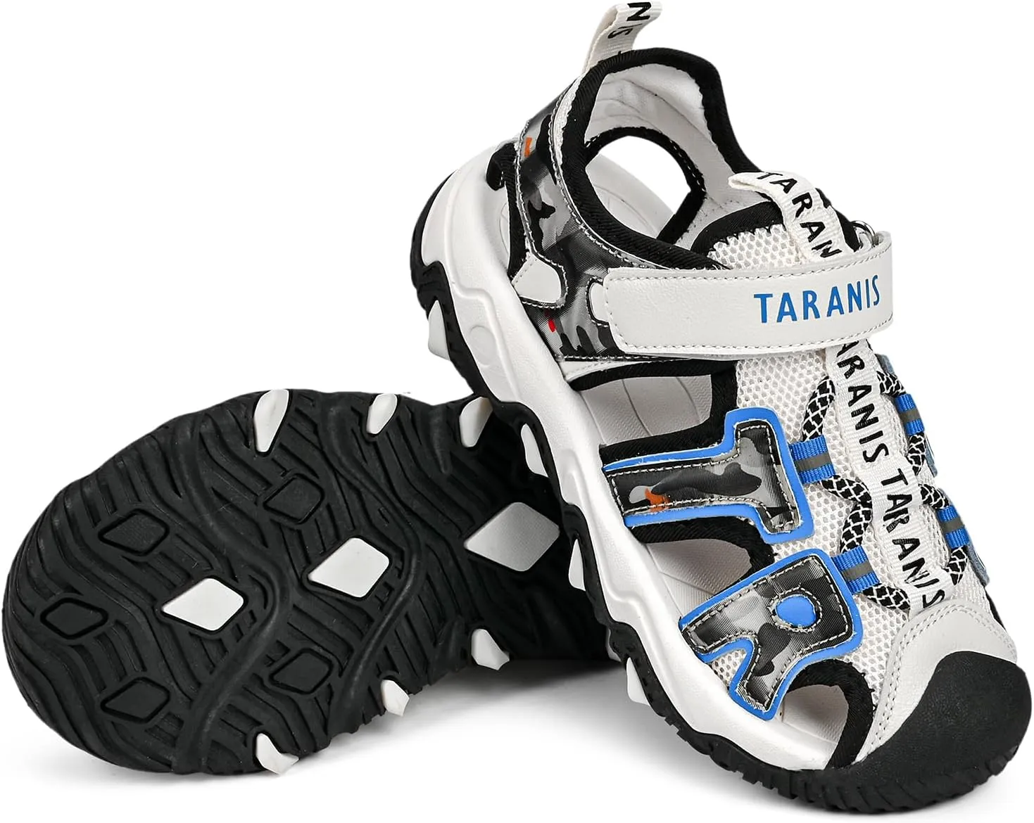 Boys Girls Sandals Camouflage Kids Sports Sandals Closed Toe Athletic Hiking Outdoor Water Shoes