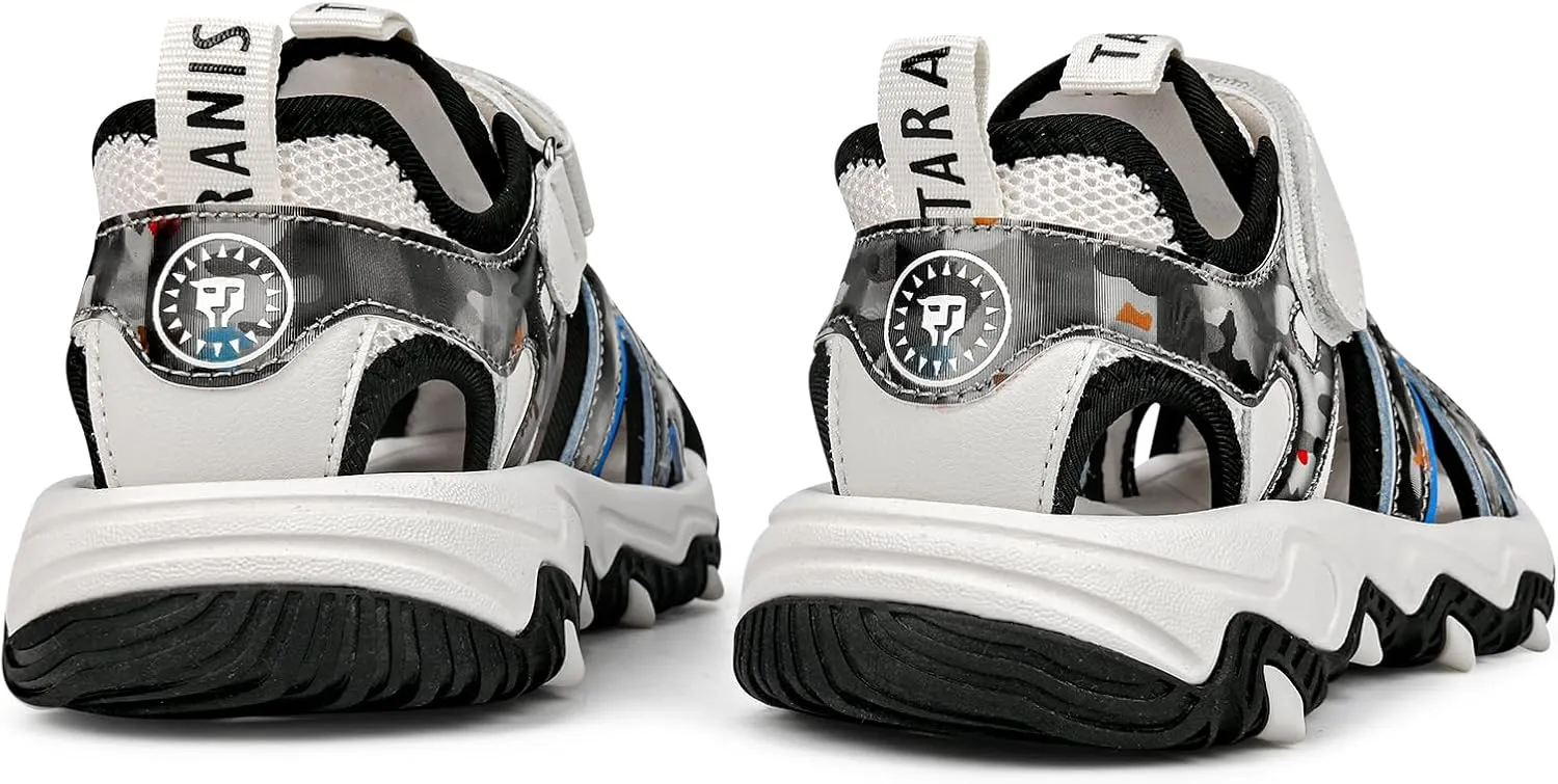 Boys Girls Sandals Camouflage Kids Sports Sandals Closed Toe Athletic Hiking Outdoor Water Shoes