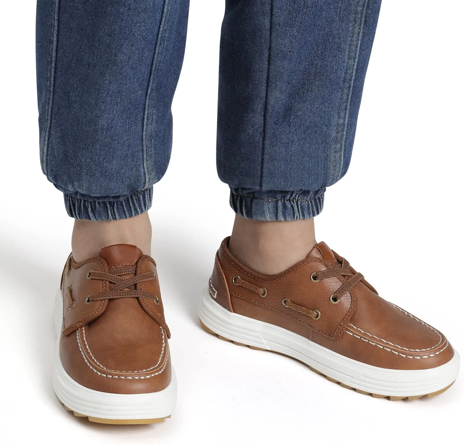 Bruno Marc Boy's Boat Shoes Slip on Loafers Dress Casual School Shoes