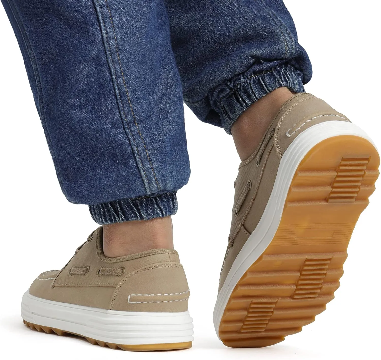 Bruno Marc Boy's Boat Shoes Slip on Loafers Dress Casual School Shoes