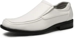 Bruno Marc Men's Goldman-02 Slip on Leather Lined Square Toe Dress Loafers Shoes for Casual Weekend Formal Work