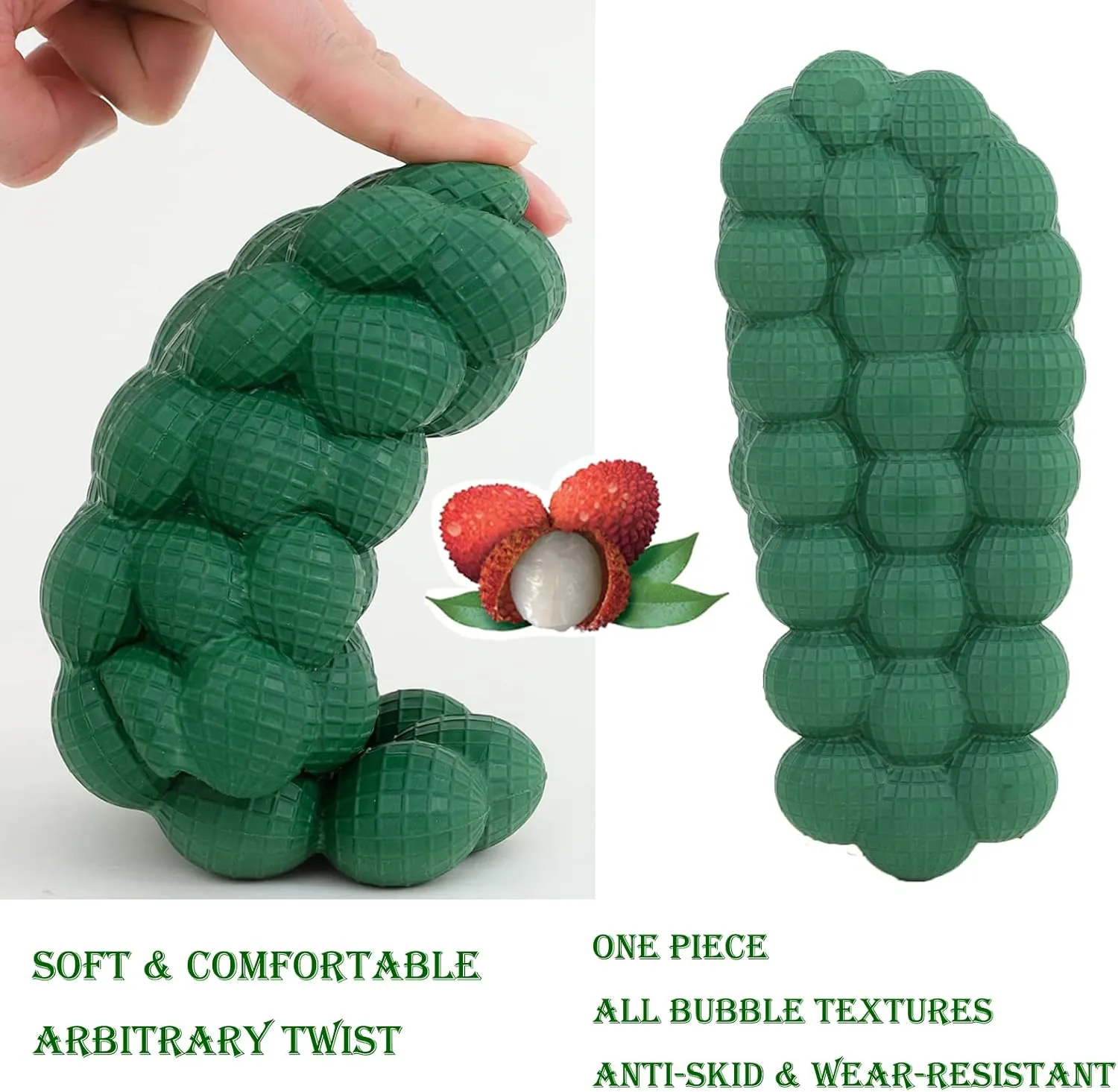 Bubble Slippers for Women Men, Funny Massage Golf Ball Slides, Cloud Cushion Thick Sole Spa, Non-slip Stress Relief Reflexology Sandals, Shower Bedroom