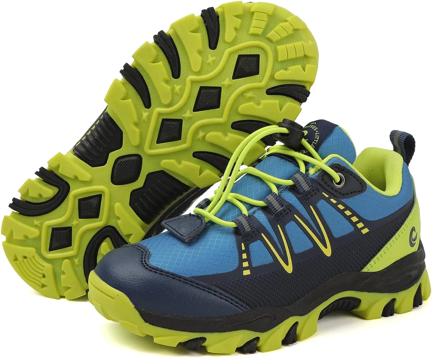 Calceus Boys Hiking Shoes, Hiking Boots, Sneaker Shoes, Kids Anti Collision Non Slip Running Boots, Outdoor Trekking Walking Climbing Hiking