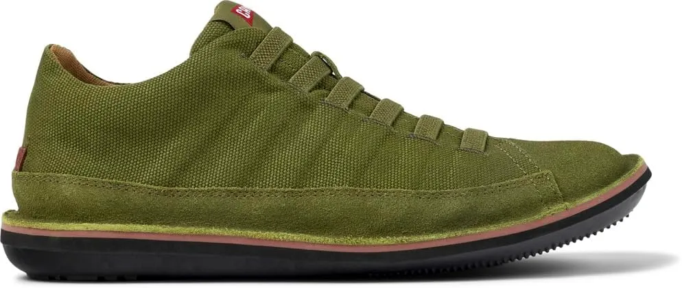 Camper Beetle Basket Bootie Casual Shoes for Men - Ultra-Comfortable Leather and Textile Men’s Shoes with Breathable Lining & Lightweight EVA Outsoles