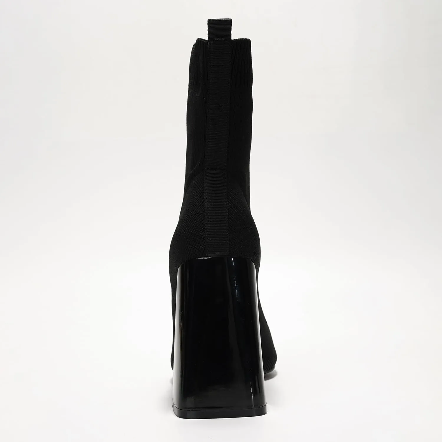 Cape Robbin Pointed Toe Booties for Women with Heels - Dressy Sock Boots and Heeled Ankle Boots, Chic Pointy Toe Booties for Women (Faina.A)