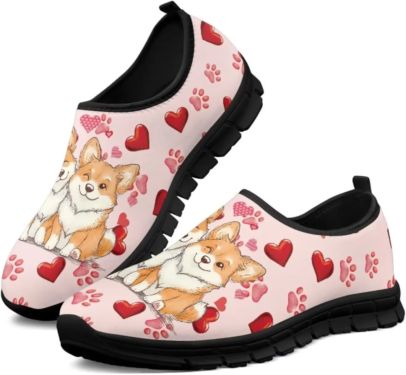 Casual Shoes for Women Slip On Shoes Breathable Lightweight Gym Shoes