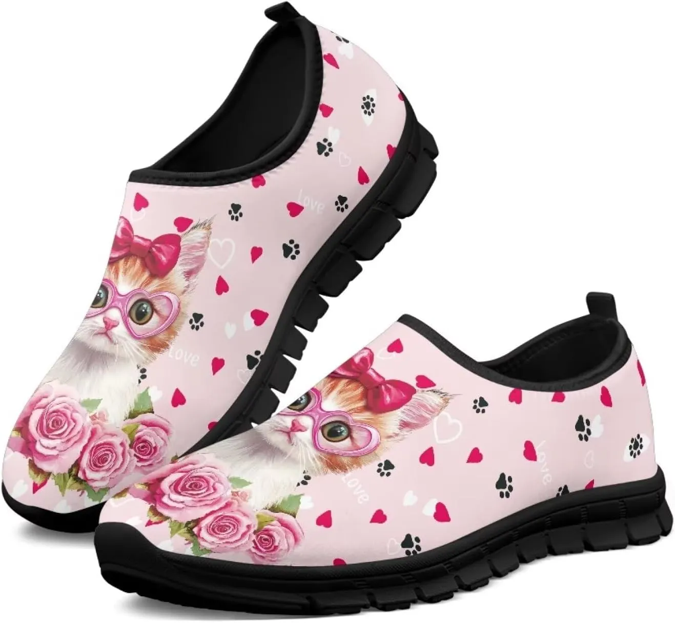 Casual Shoes for Women Slip On Shoes Breathable Lightweight Gym Shoes