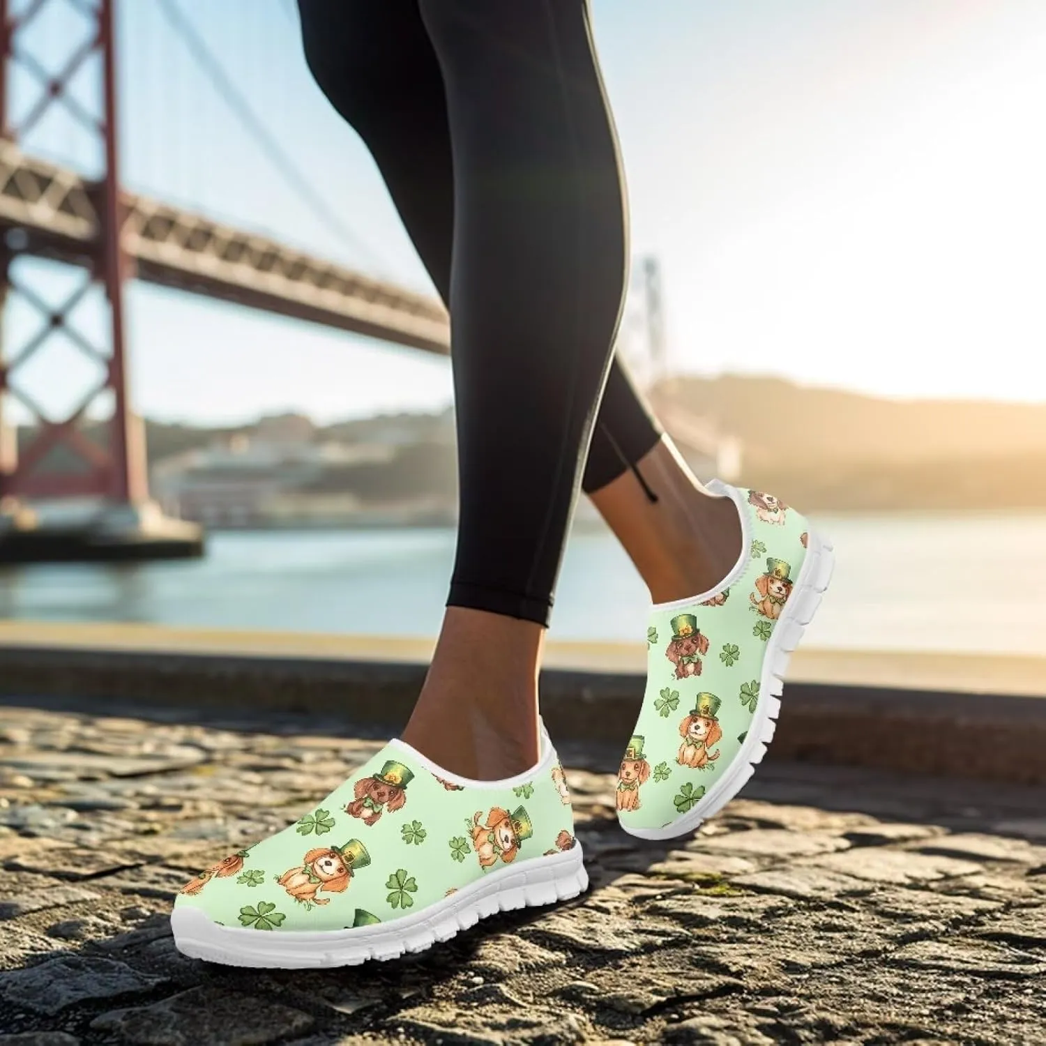 Casual Shoes for Women Slip On Shoes Breathable Non Slip Walking Shoes
